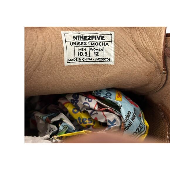 Lems Nine2Five Leather Shoes Zero Drop Minimalist Brown Oxford Size 10.5 Mens - Picture 12 of 12